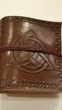 Carnet en cuir Noeud Celte
