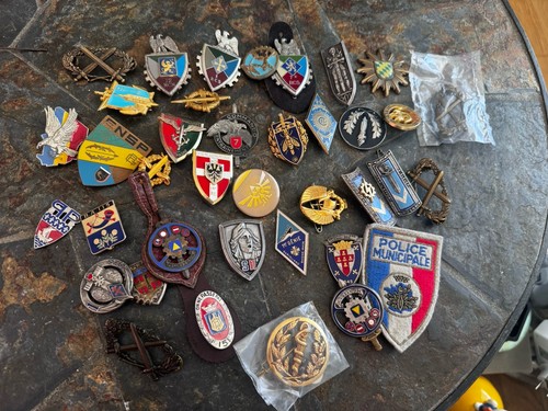 Lot insignes militaires - lot,