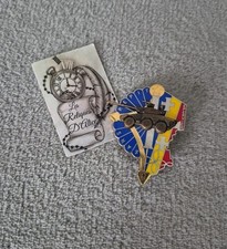 insigne 4/1 RHP escadron blindée EMT Tchad épervier 97 numéroté 019 J.Balme