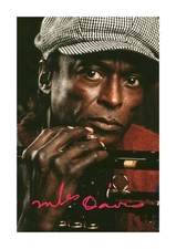 Miles Davis 3 A4 signed