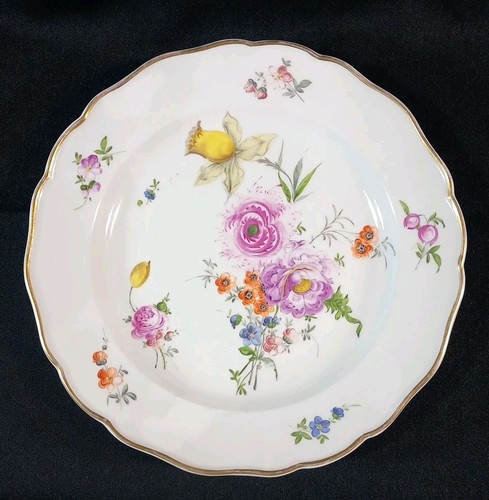Assiette porcelaine meissen - assiette,