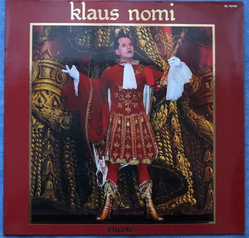 Klaus nomi encore - nomi, vinyle