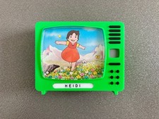 Mini TV télé visionneuse Heidi Plastiskop mint no View Master Mupi Miyazaki Maya