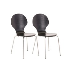 Lot de 2 chaises empilables