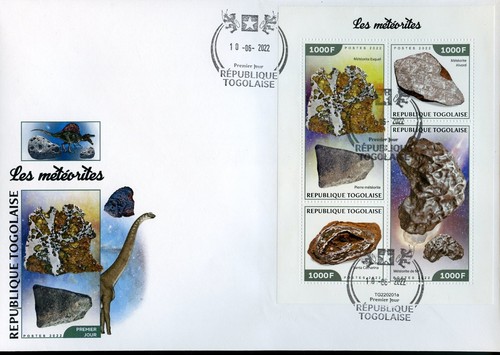 Togo 2022 météorites - togo, feuille