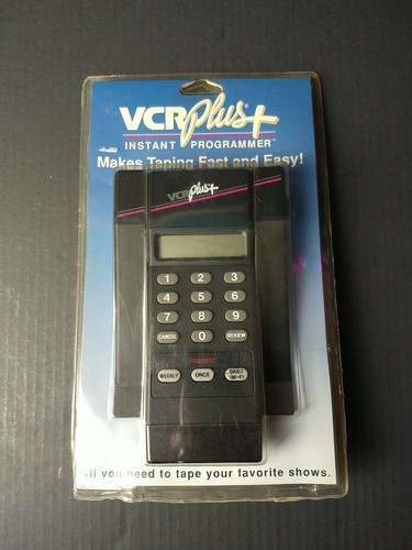 Vintage vcr plus - plus, instant