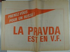 Pravda, Version Française. 1986, avec publicité! 