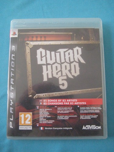 Ps3 guitar hero complet - ps3/guitar, 5