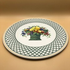 Superbe Plateau Formage, Gateaux, sandwichs (Large) VILLEROY & BOCH BASKET  tbe