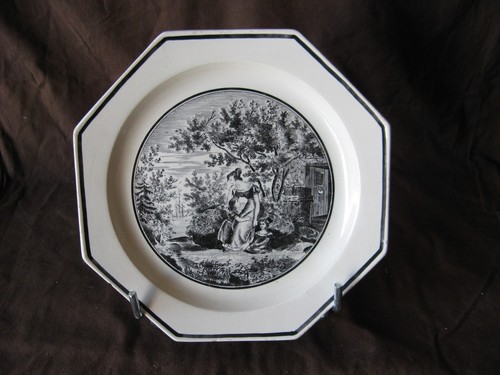 Rare assiette octogonale la - rare,