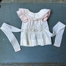 Robe De poupée ancienne Denamur