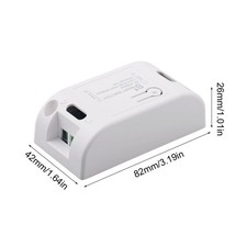 Bouton poussoir sans fil compact et portable interrupteur marche/arrêt contrôl