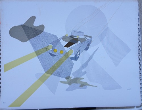 Lithographie raymond loewy - lithographie,