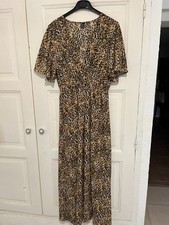 robe longue léopard taille L