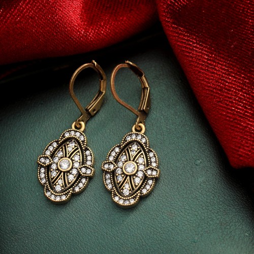 Boucles oreilles doré - d'oreilles,