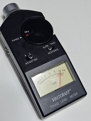 Voltcraft sound level meter - sound,