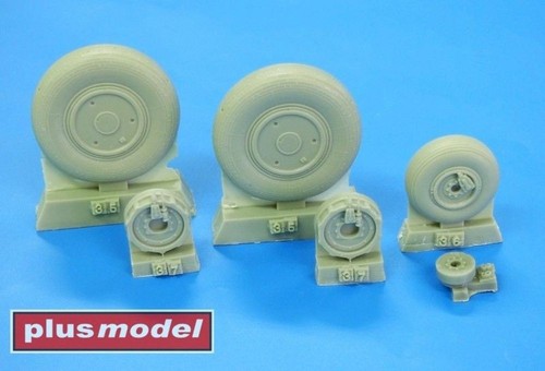 Mig wheels late 32 - mig-21, 1/32
