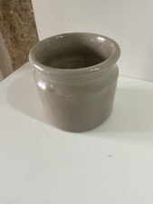 Ancien pot à graisse en grès ustensile de Cuisine Conserve Vintage deco cuisine
