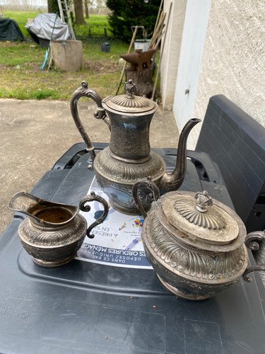 Service thé ancien - service, en