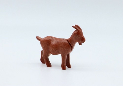 Playmobil chèvre marron - chèvre,