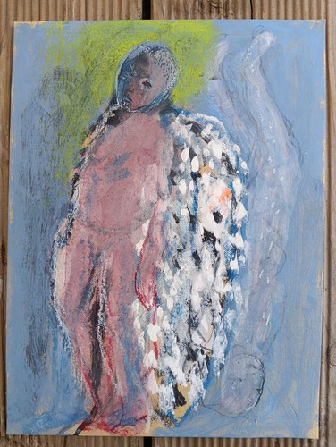 Peinture mensch art brut - , mensch/art