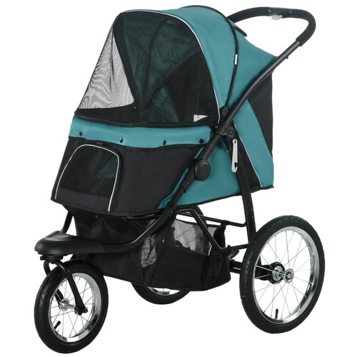 Poussette pour chien pliable - pour,