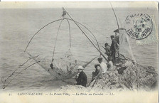 CPA animée voyagée