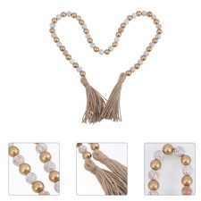  Perles en bois de style