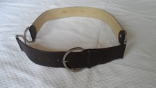 Ceinture Longchamp free size réglable  en cuir