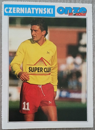 Fiche onze mondial card - onze, alex