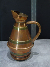 Pichet en cuivre et laiton 
