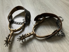 Belle Paire Eperons en Bronze