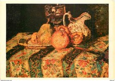 Art - Peinture - Adolphe Monticelli - Nature morte au tapis - Carte de la Loteri