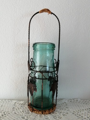 Ancienne bouteille verre - ancienne, en