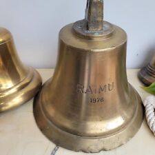 EXCEPTIONNELLE TRES GRANDE CLOCHE BATEAU DU RAIMU COMPAGNIE DE NAVIGATION MIXTE