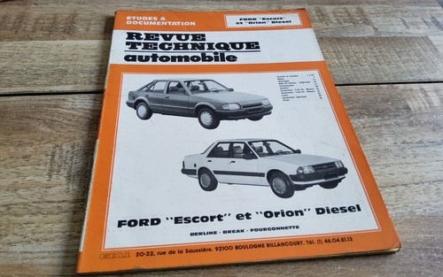 Revue technique ford escort - , et