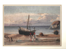 Bateau sur la grève -