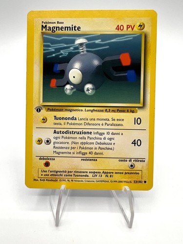 Carte pokémon magnemite - carte,