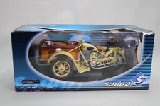 LJ702 SOLIDO 118307-00 1/10 Triporteur Peugeot 55 TN 1952 transport lait tonneau