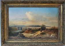 Belle peinture sur toile 19ème signée A. Blandin (Armand Blandin)