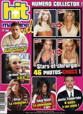 Magazine HIT MACHINE GIRL n°66,  Britney SPEARS, VITAA, MILLER, TOKIO HOTEL