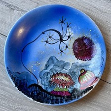 Rare assiette collection ancienne signée - ateliers René Renaud - pièce unique