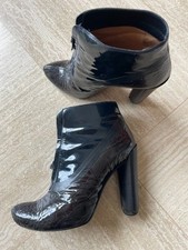 Louis VUITTON bottines en cuir à talons T36