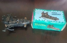 Taille-crayon vaisseau d'ALBATOR ATLANTIS en métal - Collection - vintage 