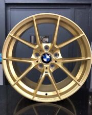 4 jantes neuves 18'' style Pack Sport BMW SERIE 3 / 4 / 5 8X18 9X18 GOLD OR