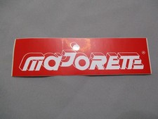 Z905 MAJORETTE AUTOCOLLANT DECALQUE 12,5 x 3,5 cm NEUF