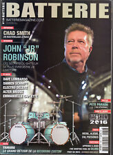 BATTERIE Magazine N°139 Chad Smith John jr Robinson Dave Lombardo Parada  drums