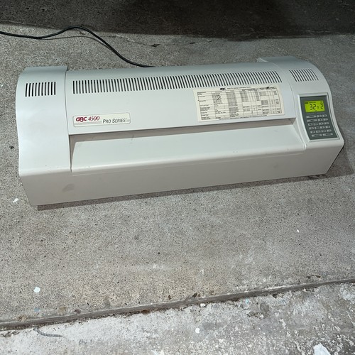 Gbc 4500 pro series - gbc,