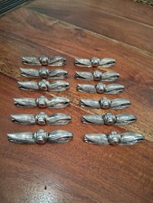 12 Porte couteaux couteau métal argenté art de la table