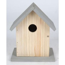 BURI Niche Pour Oiseaux Maison En Bois Aide Nourriture Cabane Trou